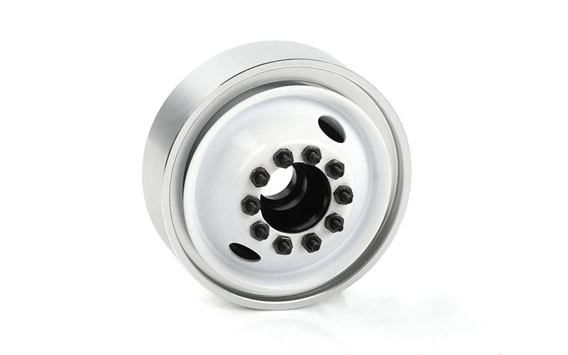 Z-W0125 RC4WD Diesel Beadlock 1.7'' Front Wheels for Tamiya 1/14 Tractor Semi Truck RC 4WD