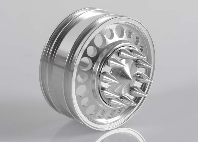 Z-W0154 Chaos Semi Truck Front Wheels w/Spiked Caps RC 4WD