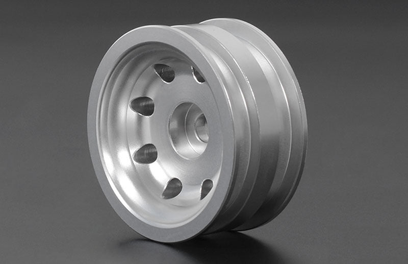 Z-W0164 PRO/GT Tractor Puller Aluminum Front Wheels RC 4WD