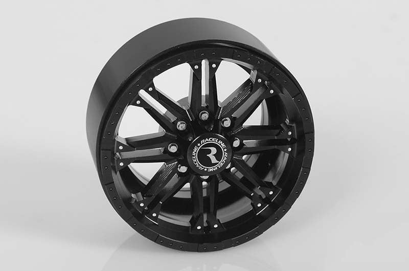 Z-W0184 RC4WD Raceline Octane 2.2" Beadlock Wheels (Black) RC 4WD