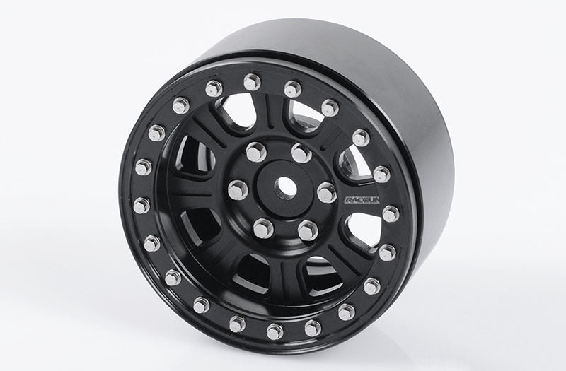 Z-W0185 RC4WD Raceline Monster 1.9" Beadlock Wheels (Black) RC 4WD