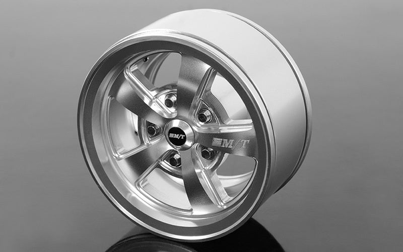 Z-W0238 RC4WD Mickey Thompson Street Comp SC-5 1.9" Beadlock Wheels (Hyper Silver) RC 4WD