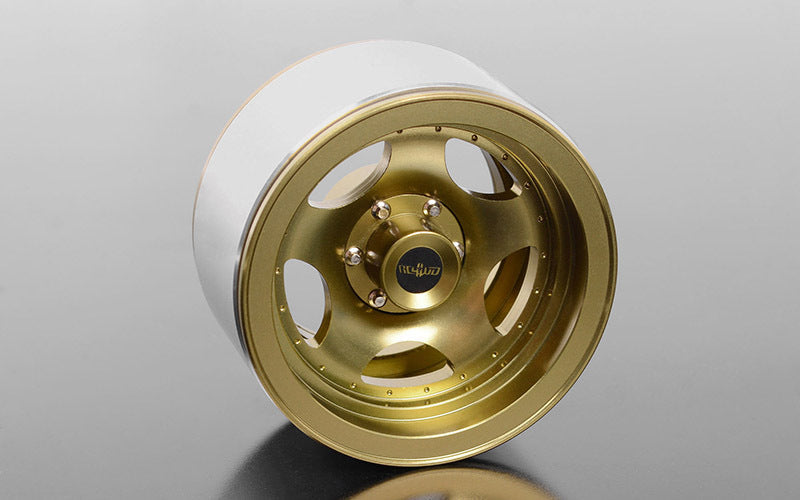 Z-W0325 Breaker 1.9" Beadlock Wheels (Gold) RC 4WD