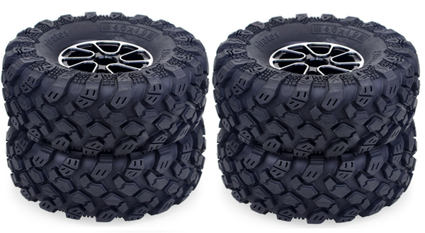 ZD10021 ZD Racing Pirates 1.9inch 1/10 Crawler car Tires Black