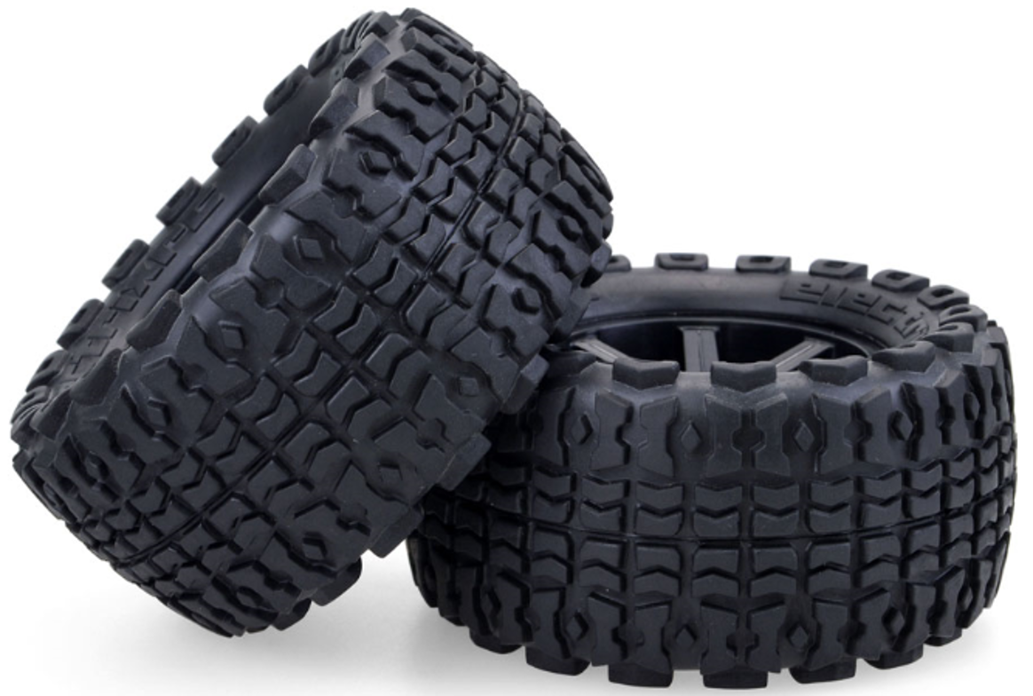 ZD10056 ZD Racing 1/10 RC Short Course/Desert Truck/ Truggy /Monster Truck Wheels tires Black ZD Racing
