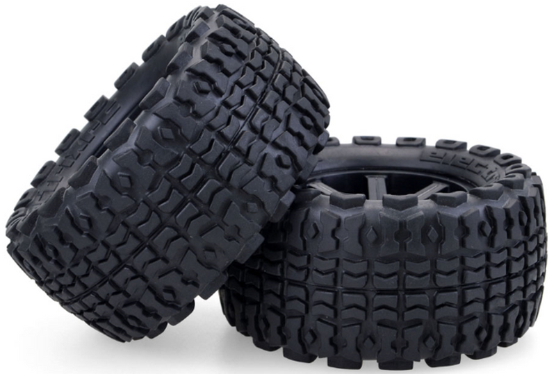 ZD10056 ZD Racing 1/10 RC Short Course/Desert Truck/ Truggy /Monster Truck Wheels tires Black