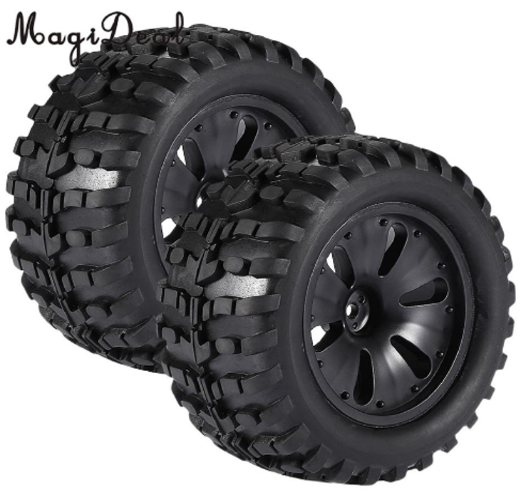 ZD6638 ZD Racing 1/10 Wheels and tires for 1/10 Monster Truck ZD Racing