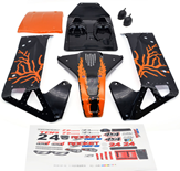 ZD7535 ZD Racing DBX-10 Body shell orange