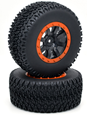ZD7542 ZD Racing DBX-10 wheels tire set red ZD Racing