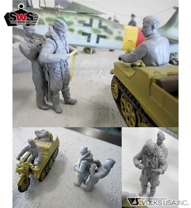 Zoukei Mura 1/32 Kettenkrad Luftwaffe Boarding Preparation Set ZM-SWPS01-F01