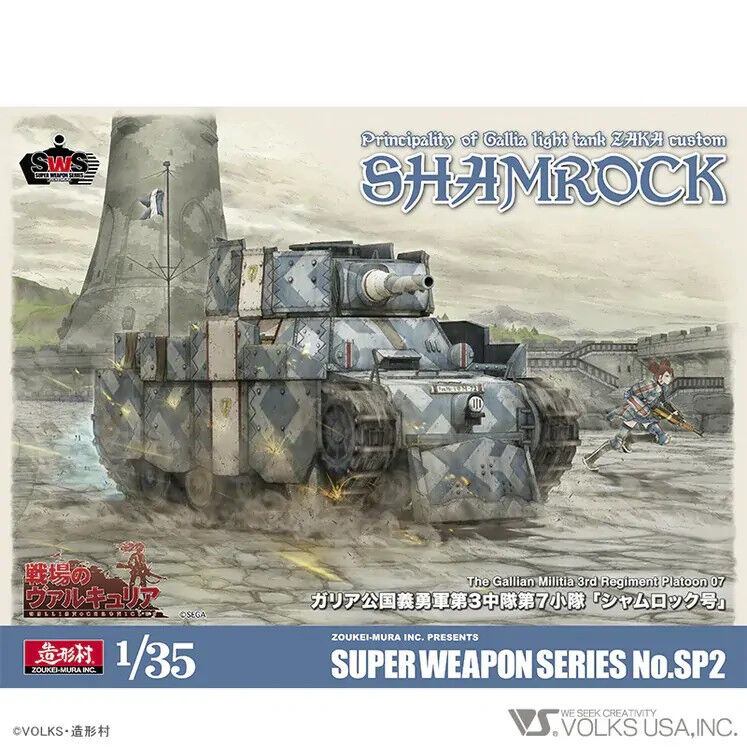 Zoukei Mura 1/35 Shamrock Plastic Model Kit ZM-SWPSSP02