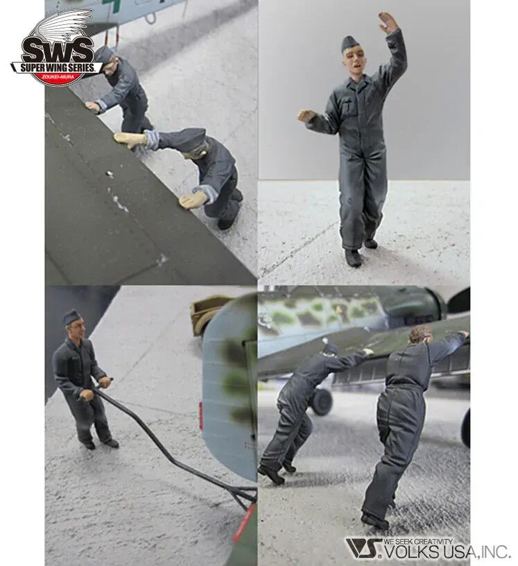 Zoukei Mura 1/32 Ta152 Ground Crew Set ZM-SWS02-F01