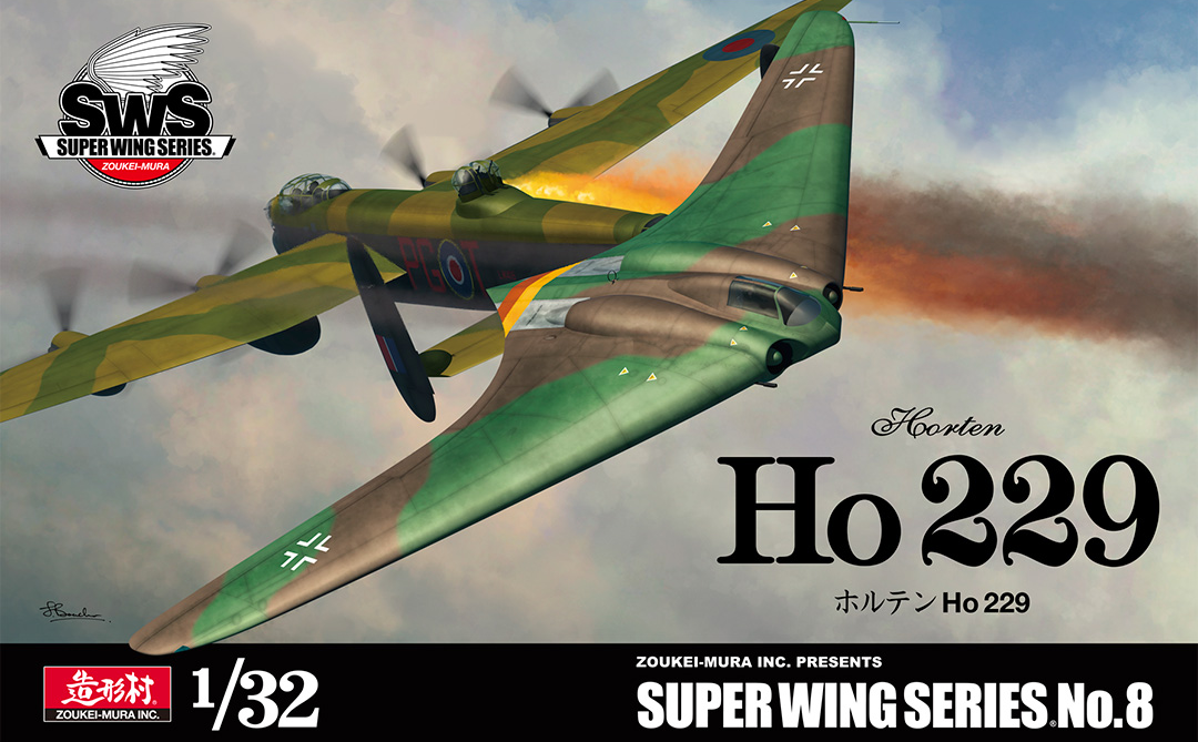 Zoukei Mura 1/32 Horten Ho 229 Plastic Model Kit ZM-SWS08