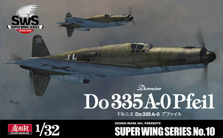 Zoukei Mura 1/32 Dornier Do 335 A-0 Plastic Model Kit ZM-SWS10