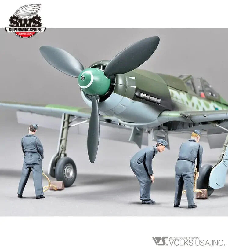 Zoukei Mura 1/48 Ta 152 H-1 Ground Crew Set ZM-SWS48-02-F06