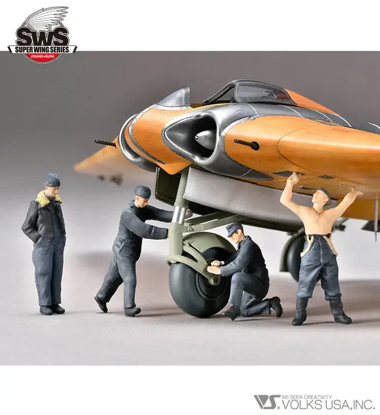 Zoukei Mura 1/48 Ho 229 Ground Crew Set ZM-SWS48-03-F02