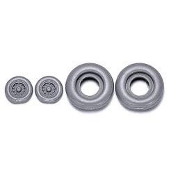 Zoukei Mura F-4C/D/J/S Weighted Tires ZM-SWS48-04-M02