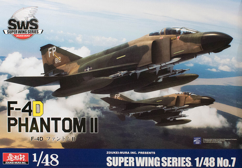 Zoukei Mura 1/48 F-4D Phantom II Plastic Model Kit ZM-SWS48-07