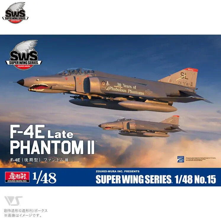 Zoukei Mura 1/48 F-4E Late Phantom Plastic Model Kit ZM-SWS48-15