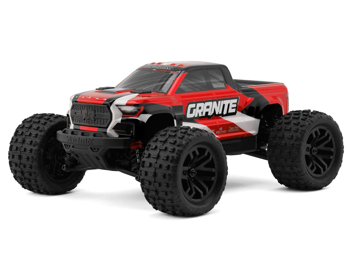 ARA2102T2 Arrma Granite Grom 1/18 4x4 Monster Truck, RTR, Red, ARA2102T2 ARRMA