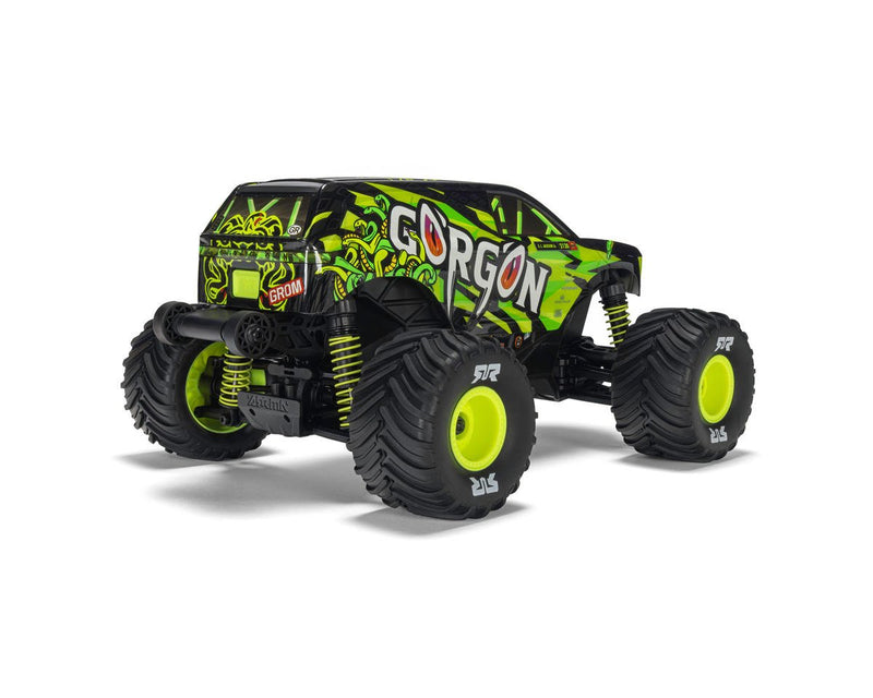 Arrma Gorgon Grom 4X4 1/16 Monster Truck RTR, Yellow ARA2130T1
