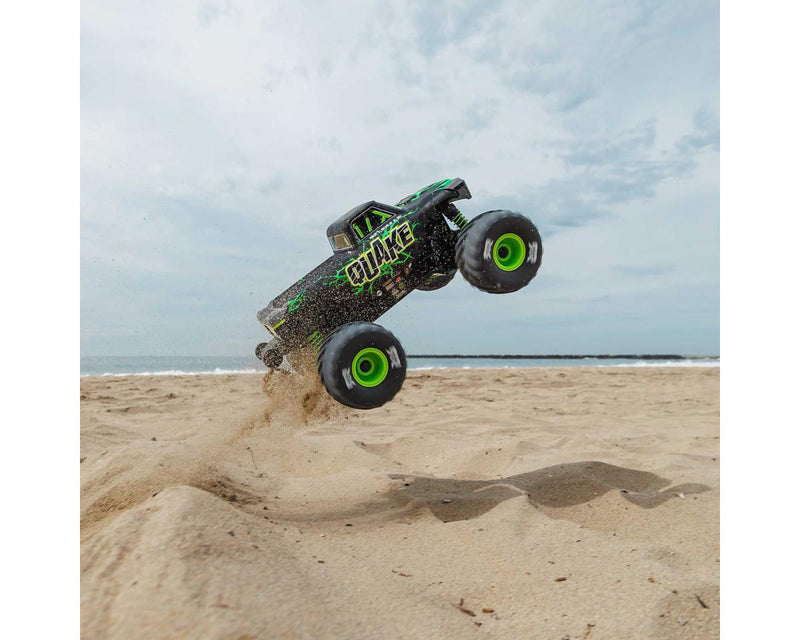 Arrma Quake Grom 4X4 1/16 Monster Truck RTR, Green ARA2137T2