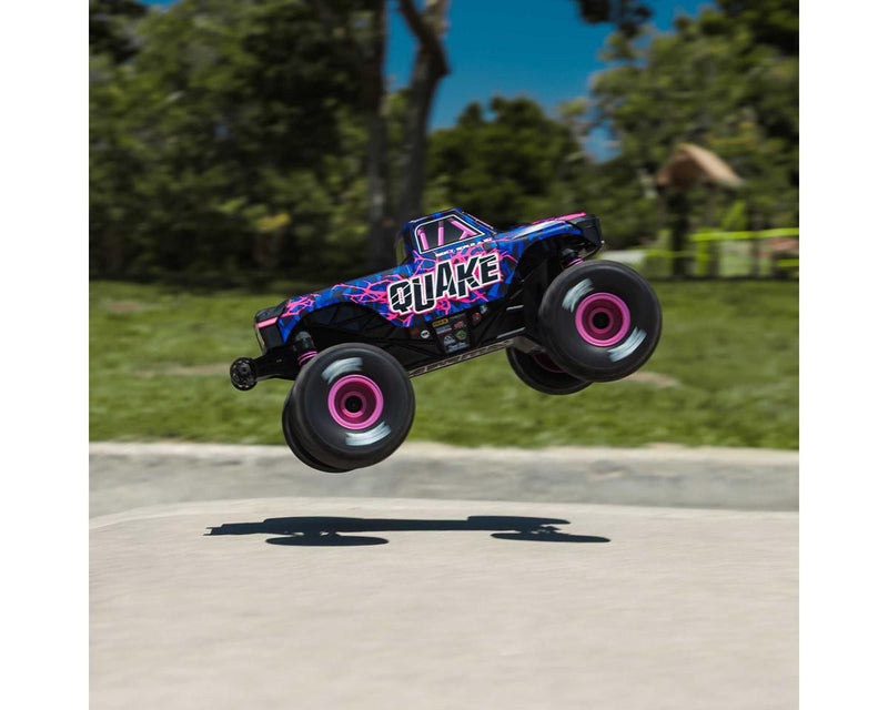 Arrma Quake Grom 4X4 1/16 Monster Truck RTR, Purple ARA2137T3