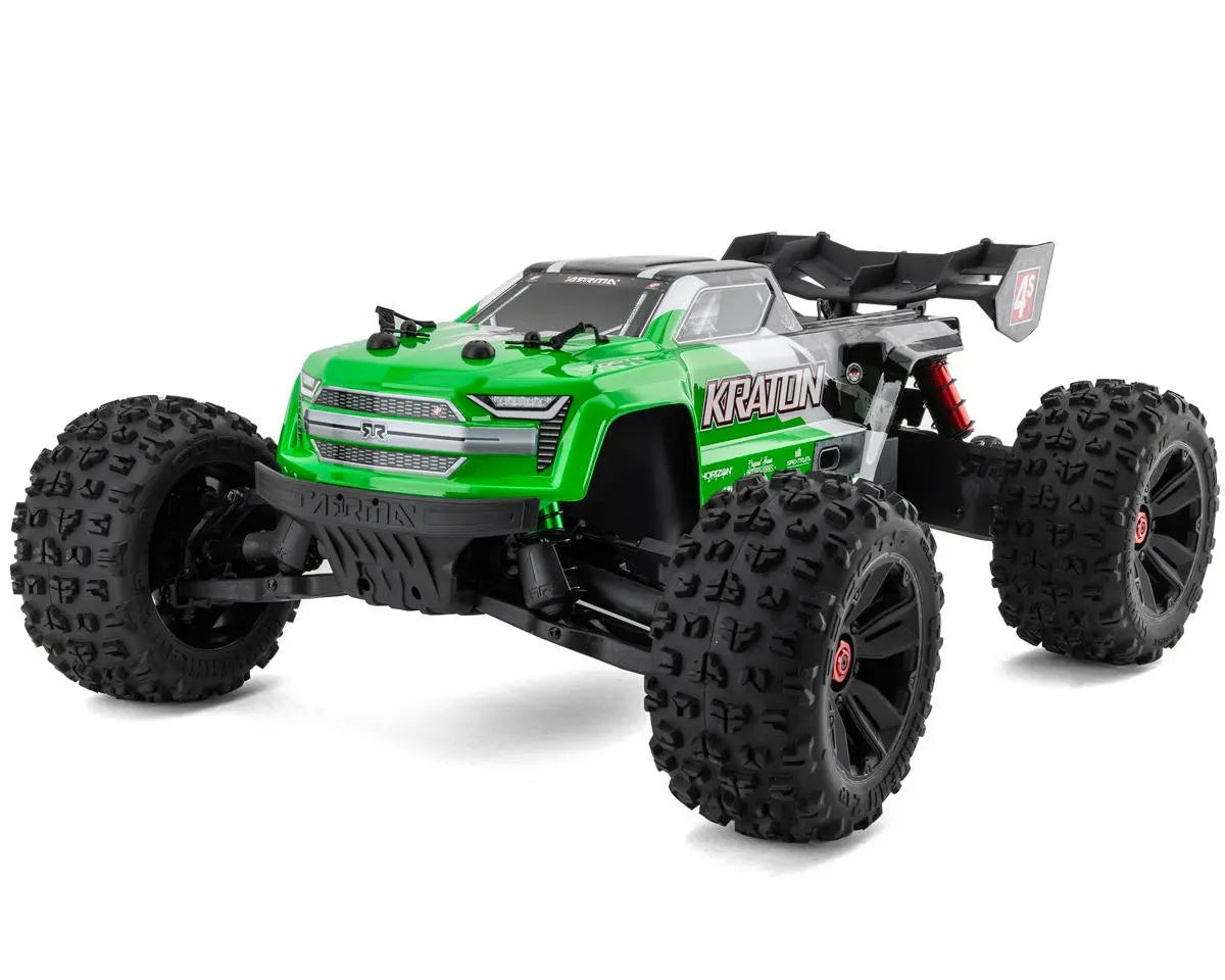 Arrma Kraton 4X4 BLX 4S Speed Monster Truck RTR, Green, ARA4408V2T4 Arrma