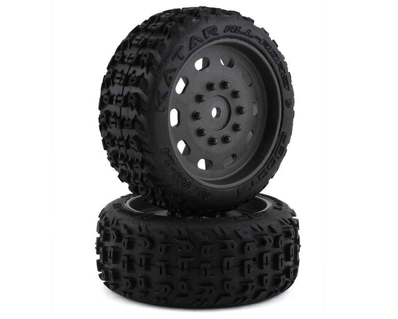 ARA550083 Arrma dBoots Katar 35/085 2.4 Tire Set Glued, 2pcs, AR550083