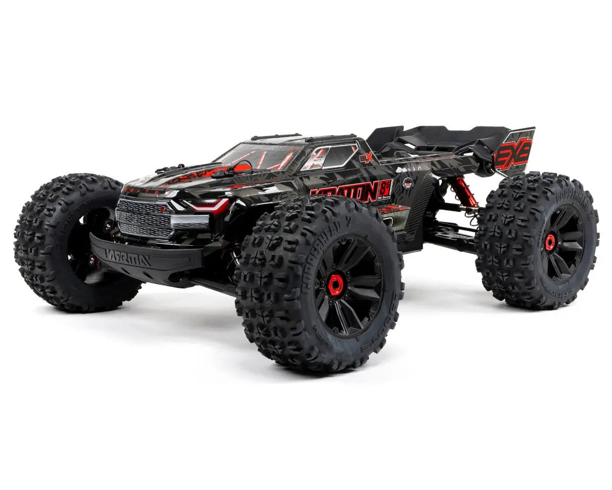 Arrma Kraton EXB 8S 1/5 Speed Monster Truck RTR, Black ARA5808V2T1 Arrma