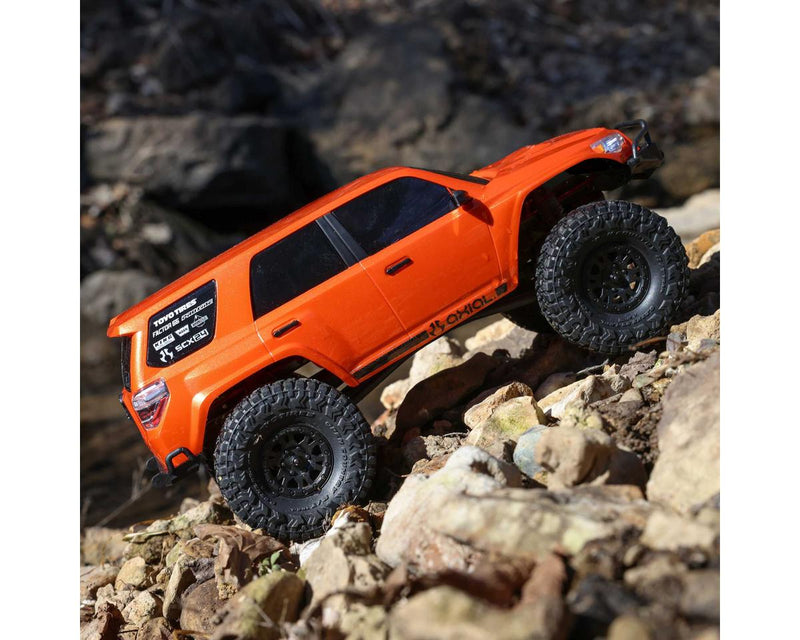 Axial SCX24 Toyota 4Runner 1/24 4WD RTR Scale Mini Crawler Orange AXI-2035T1