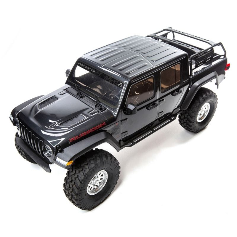 Axial SCX10 III Jeep JT Gladiator RC Crawler, RTR, Gray, AXI03006T1 Axial