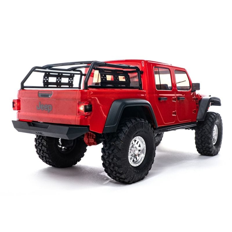 Axial SCX10 III Jeep JT Gladiator RC Crawler, RTR, Red, AXI03006T2