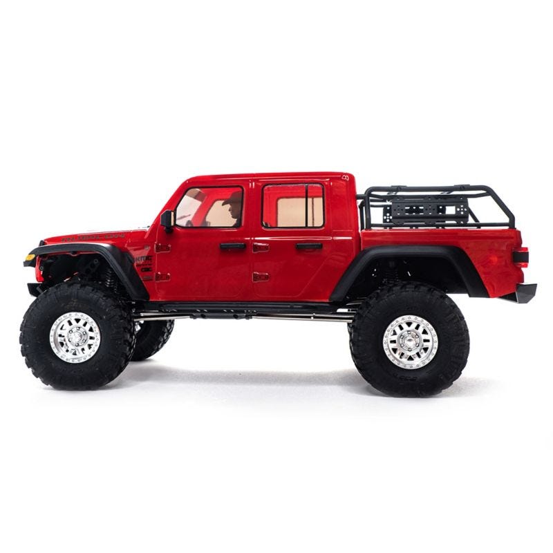 Axial SCX10 III Jeep JT Gladiator RC Crawler, RTR, Red, AXI03006T2