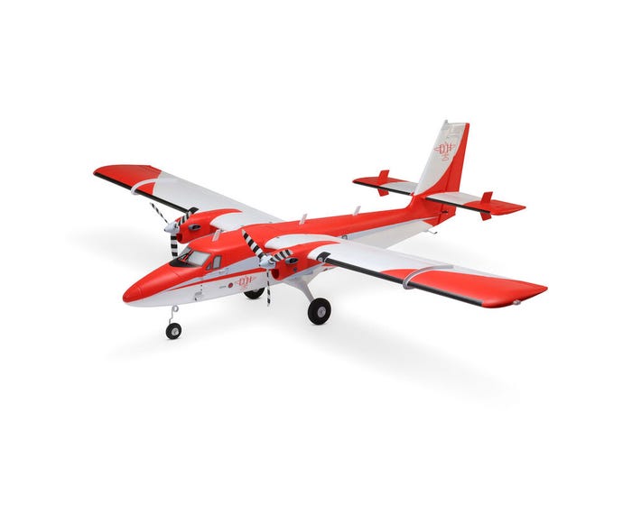 E-Flite DHC-6 Twin Otter 1.4m RC Plane, BNF Basic EFL32050 E-FLITE