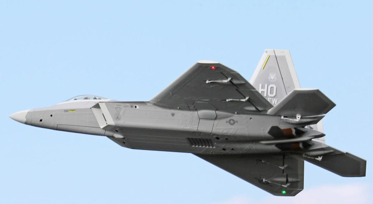 Freewing F-22 Raptor 80mm EDF Jet with Gyro - PNP Coming Soon FJ22311PG Freewing
