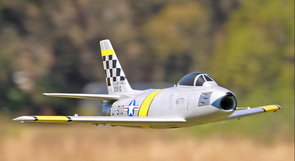 Freewing F-86 Sabre 64mm V2 EDF Jet - PNP FJ11521P