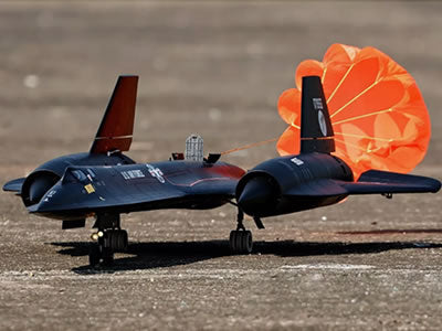 Freewing SR-71 Blackbird Twin 70mm EDF Jet With Gyro - PNP FJ32211PG
