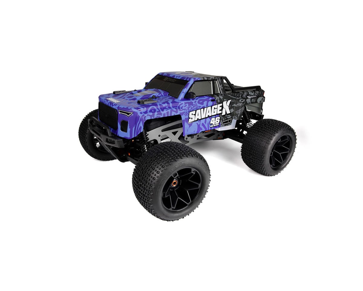HPI 1/8 Savage X 4.6 GT-6 - Blue Nitro Monster Truck HPI-160585