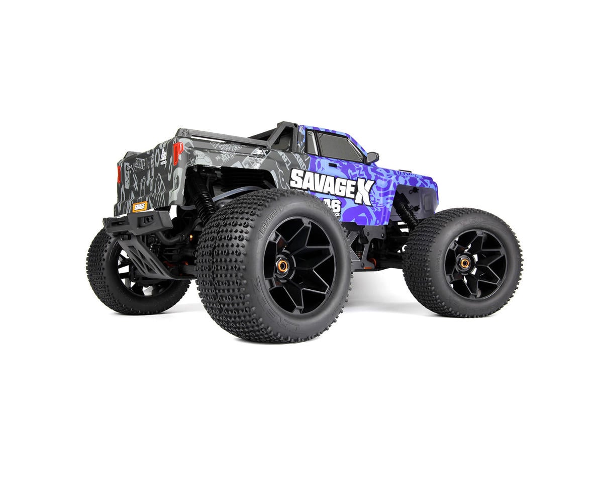 HPI 1/8 Savage X 4.6 GT-6 - Blue Nitro Monster Truck HPI-160585