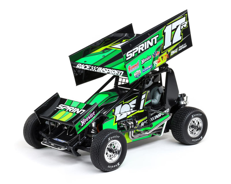 Losi 22S Sprint Car, 1/10 2WD, Brushless RTR, Green LOS-1387T2