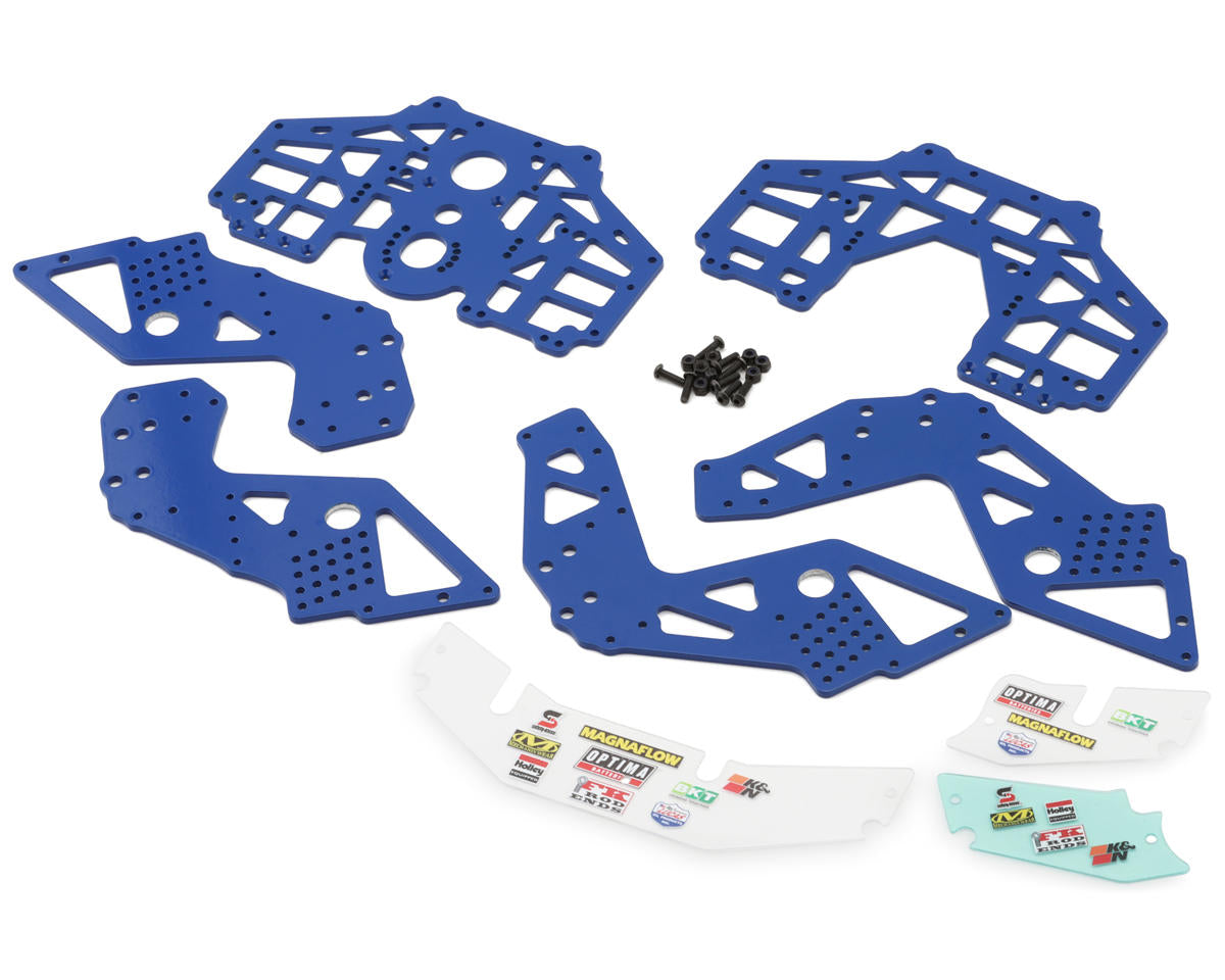 Losi Blue Chassis Plate Set, LMT 2.0 LOS-1827