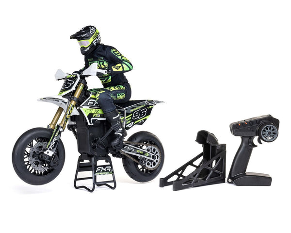 Losi Promoto-SM FXR Supermoto RTR 1/4 Brushless Motorcycle (White/FRX) LOS-2272