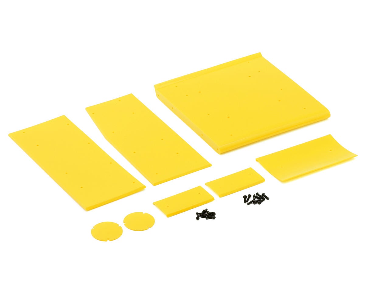 Losi Wing Panel Set, Yellow, 22S Sprint Car LOS-2855