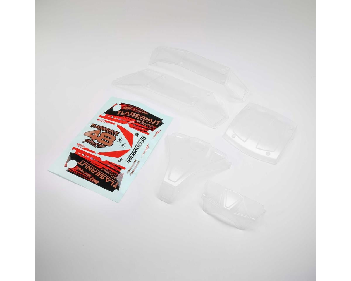 Losi Panel Set, Clear, Super Laser Nut LOS350007