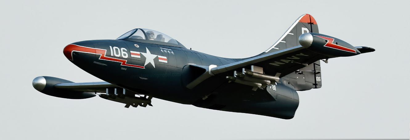 Freewing F9F Panther High Performance 70mm EDF Jet - PNP FJ22111P Freewing