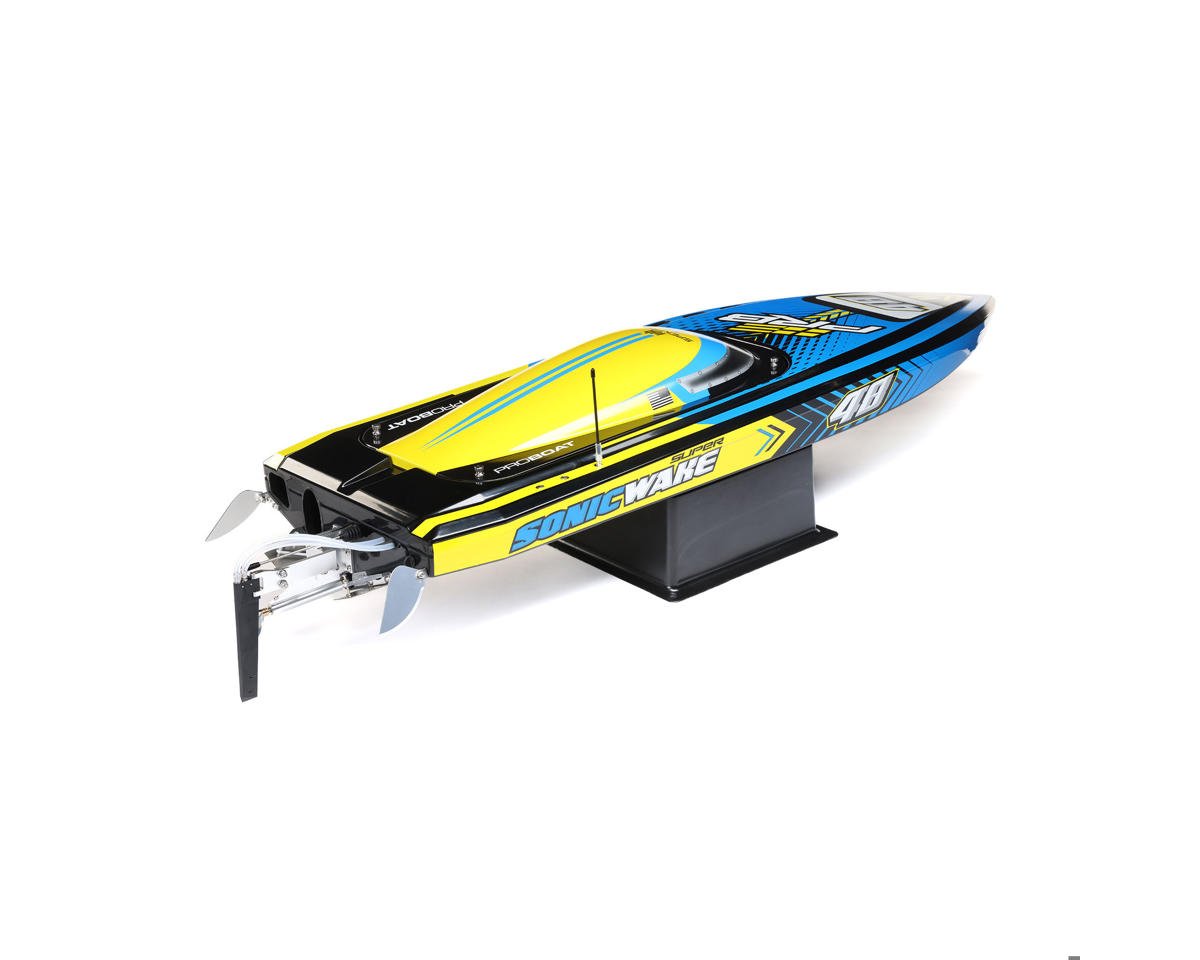 ProBoat Super Sonicwake 48inch 8S Self Righting Brushless RC Boat, RTR, PRB08052