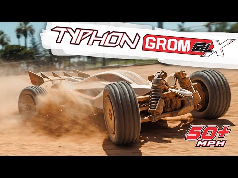 Arrma Typhon Grom Brushless 1/18 4x4 Buggy RTR, Red, ARA2306ST1