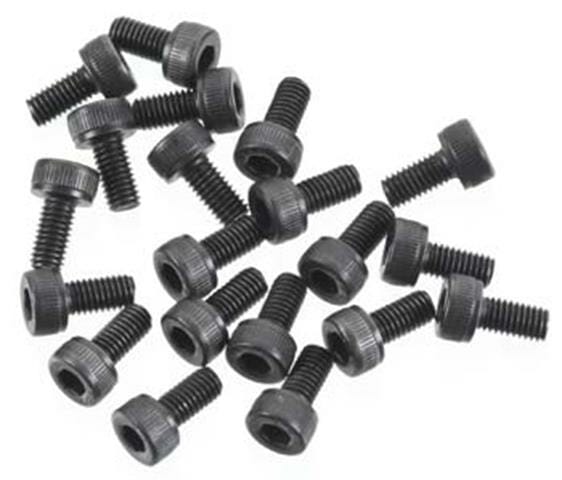 ThunderTiger Flat Head Socket Screw 3x6mm (20) PD6307