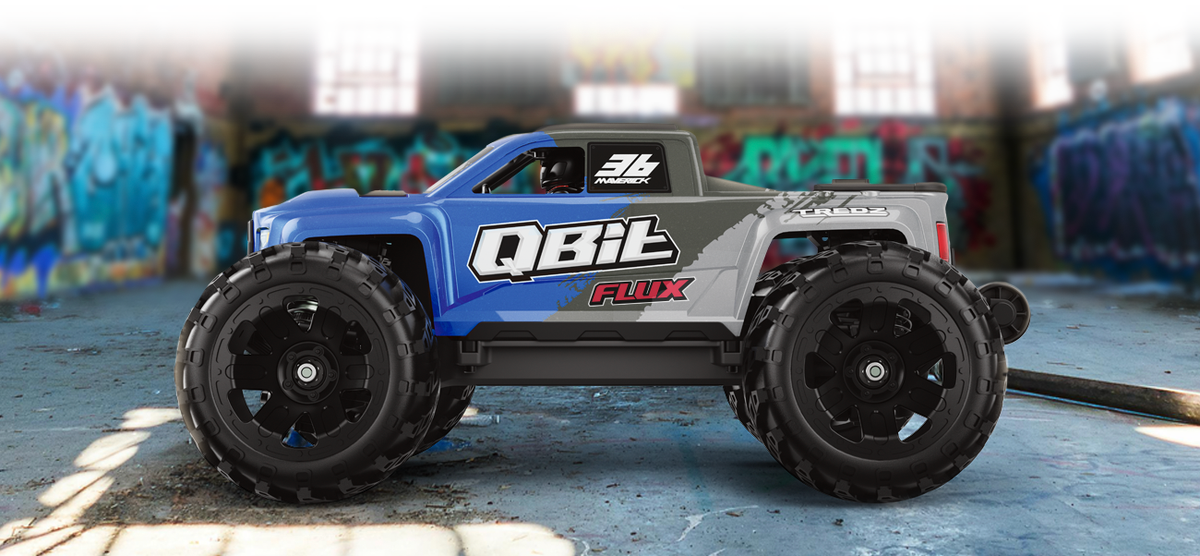 MAVERICK 1/16 QBIT MT FLUX MONSTER TRUCK - BLUE 151001